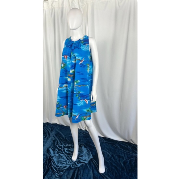 Vintage 70’s ‘Made in Hawaii’ 2 Piece Set • Hawaiian Print - Shirt and Dress - S - Picture 6 of 10